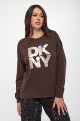 Bluza damska DKNY. Bluzy bez kaptura DKNY, m, bez wzorów, bez kaptura. Za 439.00 zł.