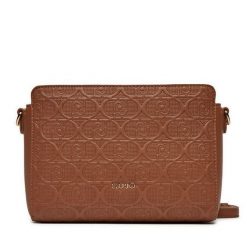 Torebka Liu Jo. Brązowe listonoszki Liu Jo, bez wzorów, bez dodatków. Za 449.99 zł.