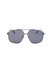 Polaroid Okulary przeciwsłoneczne unisex w kolorze granatowym rozmiar: 58. Niebieskie okulary przeciwsłoneczne Polaroid, bez wzorów, z tworzywa sztucznego, metalowe. Za 164.95 zł.