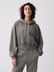 GAP Bluza w kolorze antracytowym rozmiar: XXL. Czarne bluzy GAP, xxl, bez wzorów, z kapturem. Za 66.00 zł.
