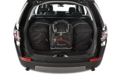 Torby Do Bagażnika Land Rover Discovery Sport 2014+ 4Szt Kjust. Czarne torby podróżne KJUST, bez wzorów, z kauczuku. Za 1,250.00 zł.