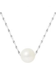 Pearline Złoty naszyjnik z perłą - dł. 42 cm rozmiar: onesize. Białe naszyjniki Pearline, z materiału, z perłą, złote. Za 861.99 zł.