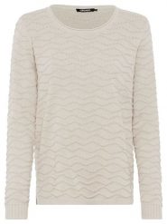 Olsen Sweter w kolorze beżowym rozmiar: 42. Brązowe swetry Olsen, bez wzorów, bez ramiączek. Za 86.99 zł.