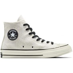 Buty sportowe Converse Chuck 70. Brązowe buty treningowe Converse, bez wzorów, z materiału, bez zapięcia, na fitness i siłownię. Za 490.00 zł.