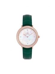 Daniel Wellington Zegarek Crystalline Bezel 32 DW00100826 Różowe złoto. Czerwone, analogowe zegarki Daniel Wellington, złote. Za 1,109.00 zł.