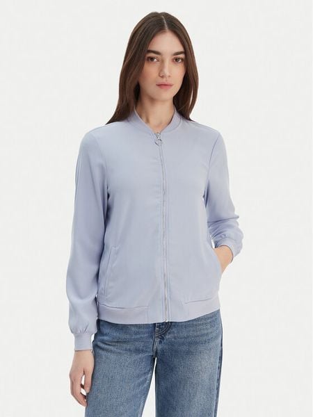 Vero Moda Kurtka bomber Vmcoco L/S Bomber Noos 10245734 Niebieski Regular Fit. Niebieskie kurtki Vero Moda, l, bez wzorów, z syntetyku, bez kaptura. Za 189.99 zł.
