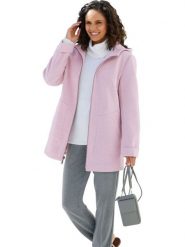 WITT WEIDEN Płaszcz przejściowy w kolorze jasnoróżowym rozmiar: 54. Różowe płaszcze WITT WEIDEN, bez wzorów, bez kaptura. Za 86.99 zł.