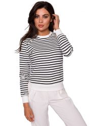 Be Wear Bluza w kolorze czarno-białym rozmiar: XXL. Białe bluzy Be Wear, xxl, bez wzorów, bez kaptura. Za 123.53 zł.