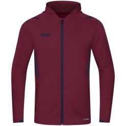 Bluza dresowa z kapturem Jako Challenge. Czerwone bluzy z kapturem JAKO, s, bez wzorów, z dresówki, z kapturem, na fitness i siłownię. Za 243.20 zł.