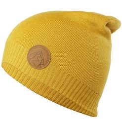 Czapka Silvini Verde. Żółte czapki zimowe Silvini, bez wzorów, z wełny, sportowe. Za 161.00 zł.