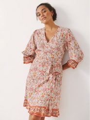 Part Two Sukienka letnia Saria 30307608 Różowy Feminine Fit. Czerwone sukienki Part Two, bez wzorów, z wiskozy, bez kołnierzyka, bez ramiączek. Za 389.99 zł.