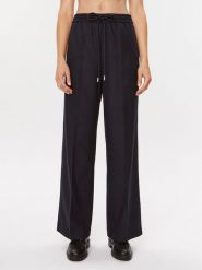 Boss Spodnie materiałowe Tavite 50502722 Granatowy Relaxed Fit. Niebieskie spodnie materiałowe Boss, bez wzorów, z materiału. Za 899.99 zł.