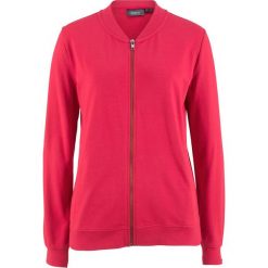 Bluza rozpinana z kołnierzykiem w stylu college bonprix czerwony. Bluzy marki KALENJI. Za 49.99 zł.