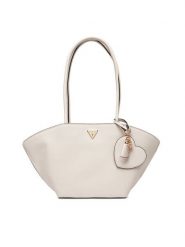 Guess Torebka Bolena HWZG92 07090 Écru. Torebki klasyczne Guess, z aplikacjami, ze skóry, bez dodatków. Za 489.99 zł.