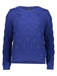 More & More Sweter w kolorze niebieskim rozmiar: 40. Niebieskie swetry More & More, bez wzorów, bez ramiączek. Za 118.28 zł.