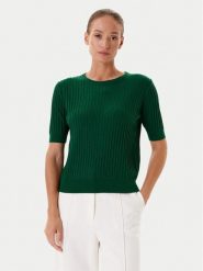 Tatuum Sweter Bazo T2502.049 Zielony Regular Fit. Zielone swetry Tatuum, xl, bez wzorów, z bawełny, bez ramiączek. Za 129.99 zł.