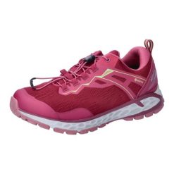 Buty sportowe damskie Meindl Power Walker Lady 3.0. Czerwone trekkingi MEINDL, bez wzorów, z gore-texu, bez zapięcia, trekkingowe, gore-tex. Za 746.91 zł.