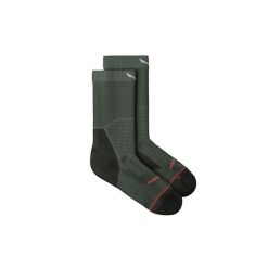 Skarpety trekkingowe damskie Eagle Light Crew Women. Zielone skarpetki Salewa, bez wzorów. Za 89.99 zł.