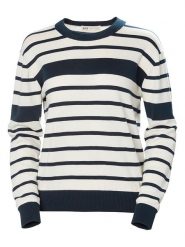 Helly Hansen Sweter "Skagen" w kolorze biało-granatowym rozmiar: M. Białe swetry Helly Hansen, m, bez wzorów, z bawełny, bez ramiączek. Za 195.06 zł.