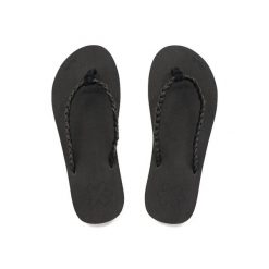 Japonki basenowe damskie Flip Flop Glitter. Czarne japonki Flip Flop, bez wzorów. Za 80.00 zł.