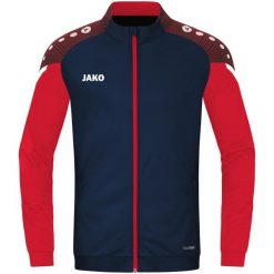 Kurtka z dresu Jako Performance. Czerwone kurtki JAKO, xl, bez wzorów, z dresówki, sportowe, z kapturem. Za 161.82 zł.