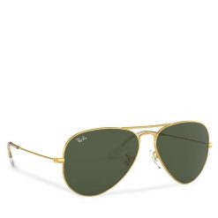 Okulary przeciwsłoneczne Ray-Ban. Zielone okulary przeciwsłoneczne Ray-Ban, bez wzorów. Za 569.00 zł.