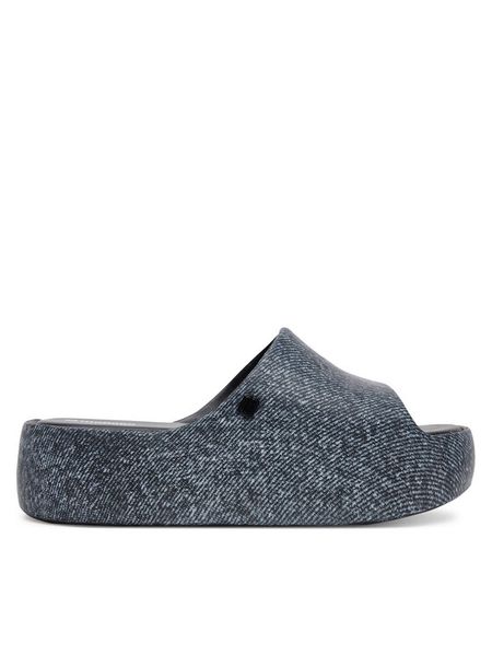 Melissa Klapki Free Platform Slide 36149 Czarny. Czarne klapki Melissa, bez wzorów, z tworzywa sztucznego, bez obcasa, bez zapięcia. Za 349.99 zł.