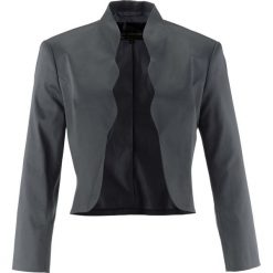 Żakiet bolerko bonprix dymny szary. Marynarki i żakiety marki bonprix. Za 109.99 zł.