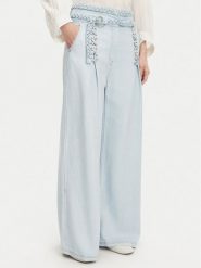 Munthe Jeansy Fedumo 251140825110 Błękitny Wide Leg. Niebieskie jeansy Munthe, bez wzorów, z jeansu. Za 759.99 zł.