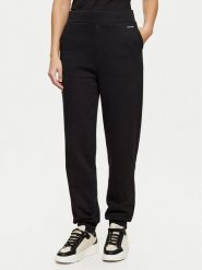 Calvin Klein Spodnie dresowe K20K208330 Czarny Relaxed Fit. Czarne spodnie dresowe Calvin Klein, bez wzorów, z bawełny. Za 249.99 zł.