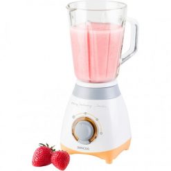 Blender kielichowy 1,5l Sencor SBL 4370 biało-pomarańczowy. Blendery Sencor. W wyprzedaży za 169.90 zł.