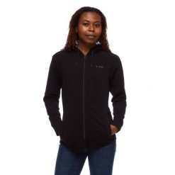 Bluza turystyczna rozpinana damska Black Diamond Mountain Transparency. Szare bluzy Black Diamond, xs, bez wzorów, bez kaptura, trekkingowe. Za 204.99 zł.