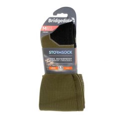 Skarpety wodoodporne Bridgedale StormSock Heavy Knee. Zielone skarpetki Bridgedale, bez wzorów. Za 203.99 zł.