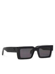 Off-White Okulary przeciwsłoneczne OERI114 Czarny. Czarne okulary przeciwsłoneczne OFF-WHITE, bez wzorów. Za 1,369.00 zł.
