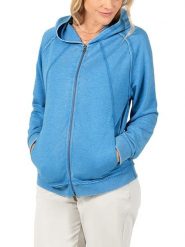 Timezone Bluza w kolorze niebieskim rozmiar: XL. Niebieskie bluzy z kapturem Timezone, xl, bez wzorów, bez kaptura. Za 137.45 zł.