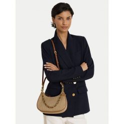 Torebka LAUREN RALPH LAUREN. Brązowe torebki klasyczne Lauren Ralph Lauren, bez wzorów, klasyczne, bez dodatków. Za 1,699.00 zł.