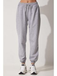 Happiness Istanbul Spodnie dresowe w kolorze jasnoszarym rozmiar: 42. Szare spodnie dresowe Happiness Istanbul, bez wzorów, z dresówki. Za 69.42 zł.