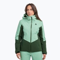 Kurtka narciarska damska Schöffel Safuna. Zielone kurtki narciarskie Schöffel, na zimę, m, bez wzorów, z elastanu, bez kaptura, narciarskie, Venturi (Schöffel). Za 1,599.00 zł.