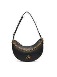 KARL LAGERFELD Torebka B3W30306 Czarny. Czarne torebki klasyczne KARL LAGERFELD, bez wzorów, ze skóry, bez dodatków. Za 1,299.00 zł.