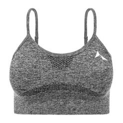 Biustonosz fitenss Carpatree Vibe Seamless. Brązowe biustonosze sportowe Carpatree, bez wzorów, na fitness i siłownię. Za 109.99 zł.