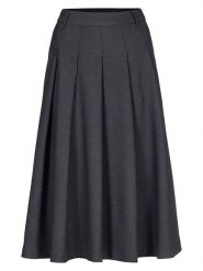 Herrlicher Spódnica "Parvati" w kolorze antracytowym rozmiar: W28. Czarne spódnice Herrlicher, bez wzorów, midi. Za 195.99 zł.