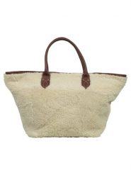 Mars & More Shopper bag w kolorze beżowym rozmiar: onesize. Brązowe shopper bag Mars & More, bez wzorów, z materiału, bez dodatków. Za 461.21 zł.