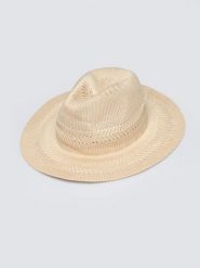 Kapelusz damski beżowy Safari 801. Brązowe kapelusze BIG STAR, na lato, bez wzorów, wakacyjne. Za 99.99 zł.