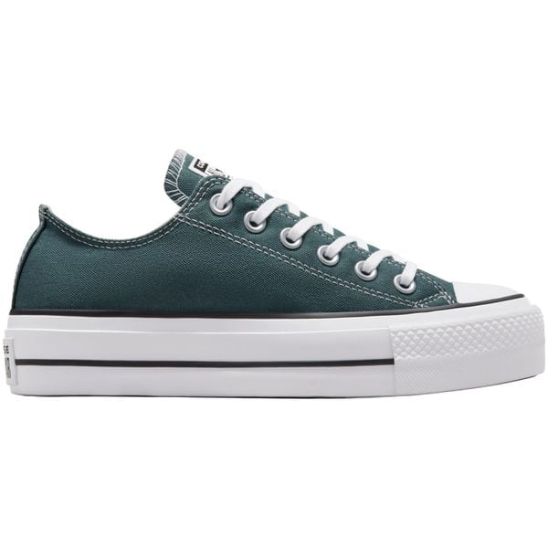 Buty sportowe Converse Chuck Taylor All Star Lift. Niebieskie buty sportowe lifestyle Converse, bez wzorów, retro, bez zapięcia. Za 490.00 zł.