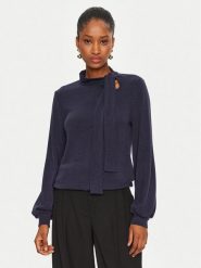 ARTIGLI Sweter ACMA000468 Granatowy Regular Fit. Niebieskie swetry Artigli, m, bez wzorów, z syntetyku, bez ramiączek. Za 179.99 zł.