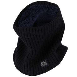 Komin termiczny - damski - Granatowy - Onesize. Niebieskie szaliki i kominy HEAT KEEPER, bez wzorów, z dzianiny. Za 121.30 zł.