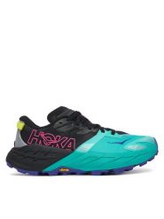 Hoka Buty do biegania Speedgoat 7 1171929 Czarny. Czarne buty do biegania HOKA, bez wzorów, z materiału, bez zapięcia, do biegania. Za 749.99 zł.