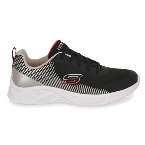 Buty treningowe damskie Skechers Bksr Microspec. Czarne buty treningowe Skechers, bez wzorów, z gumy, bez zapięcia, na jogę i pilates, skechers sport. Za 227.00 zł.