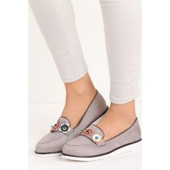 Szare Mokasyny Lightbloom. Mokasyny marki Born2be. Za 59.99 zł.