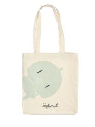 Hoptimist Shopper bag w kolorze kremowo-błękitnym - 40 x 46 cm rozmiar: onesize. Brązowe shopper bag Hoptimist, bez wzorów, z materiału, na ramię, bez dodatków. Za 21.99 zł.